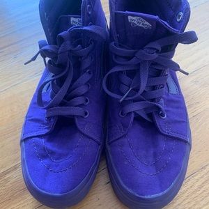 COPY - Vans high top Purple sneakers for women size 7